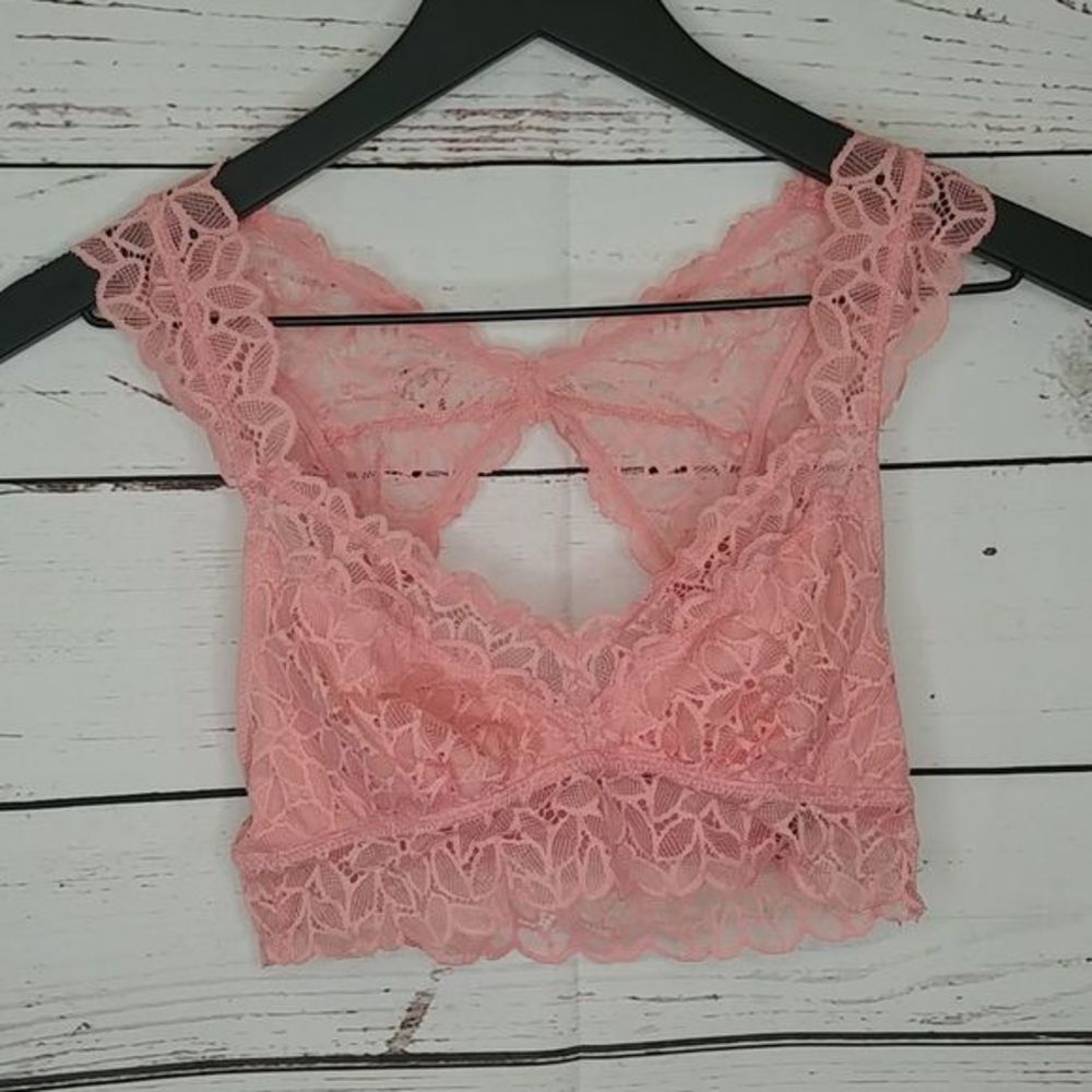 Aerie Pink‎ Lace Bralette